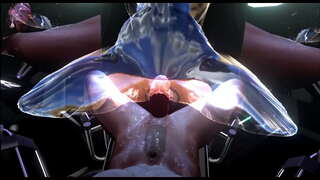 Femdomination 2 jeu playthrough partie 4: cum formation, cum deux fois, cum machine, de la science-fiction