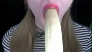 Cute gadis-gadis suka buah-buahan